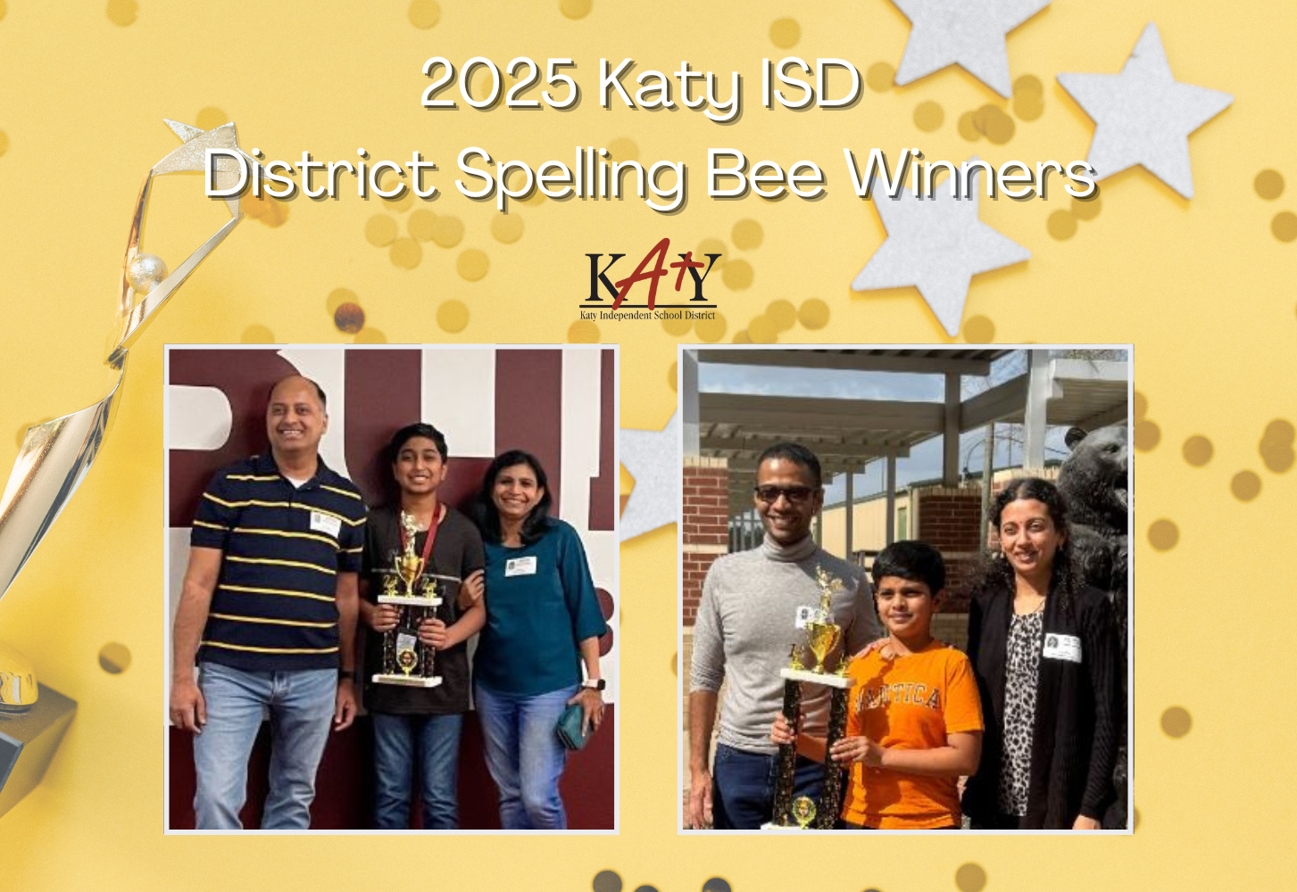  2025 Katy ISD District Spelling Bee Winners